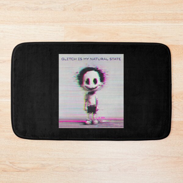 Item preview, Glitch is my natural state, glitched weird and creepy artwork designed and sold by silent-violin.