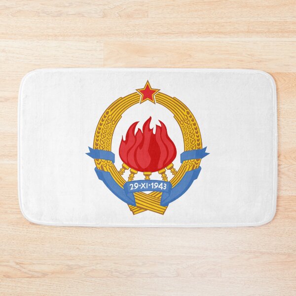 Item preview, Socialist Federal Republic of Yugoslavia Emblem – Retro Historical Design designed and sold by TipTop GFX.