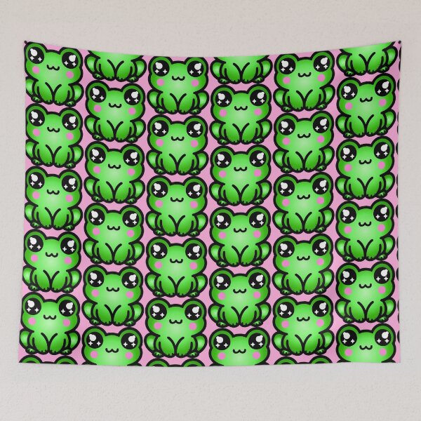Item preview, Kawaii Frog - Cute Pond Vibe designed and sold by criptart.