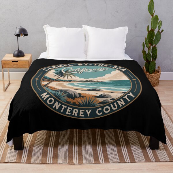 Item preview, Carmel-by-the-Sea, California beach for family vocation designed and sold by PunkNation-Arts.