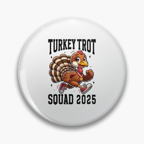 Item preview, Turkey Trot Squad Thanksgiving designed and sold by badreeder.