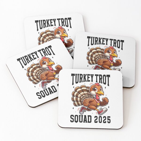 Item preview, Turkey Trot Squad Thanksgiving designed and sold by badreeder.