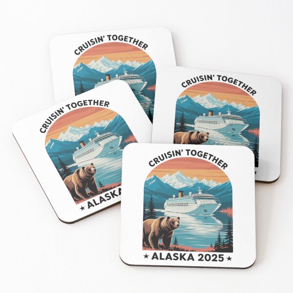 Item preview, Cruisin Together Alaska 2025 Family Friend Alaska Cruise  designed and sold by PunkNation-Arts.