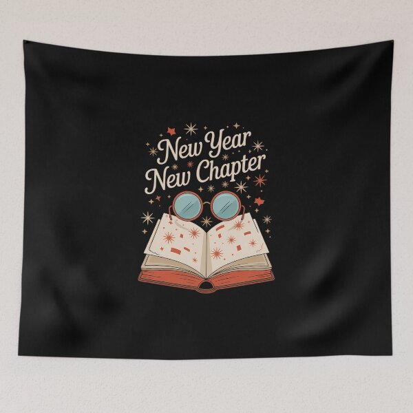 Item preview, New Year New Chapter Happy New Year 2026 Book Lovers designed and sold by DeadlockCrew.
