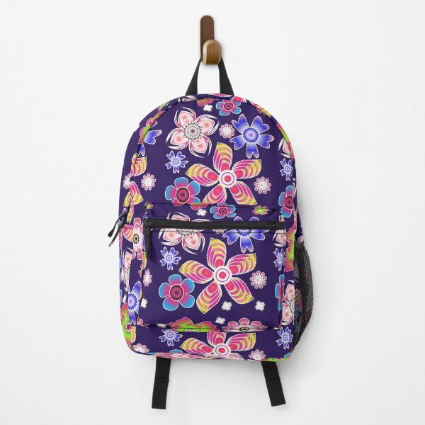 Item preview, Vibrant Neon Abstract Flowers designed and sold by HopeAndHustle.