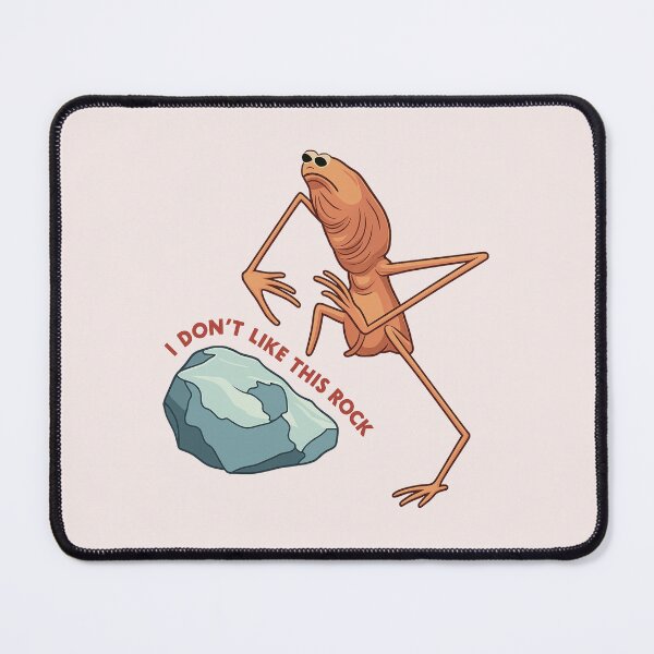 Item preview, Marcus The Worm, I Don't Like This Rock, Marcus The Worm Meme, Funny Meme, Brain Rot designed and sold by toongstudio.