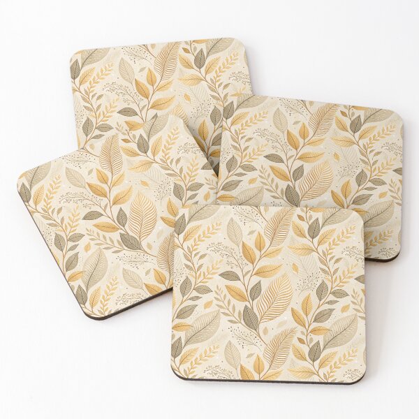 Item preview, Chic and elegant golden leaves in Autumn designed and sold by Merrylands Artshop.