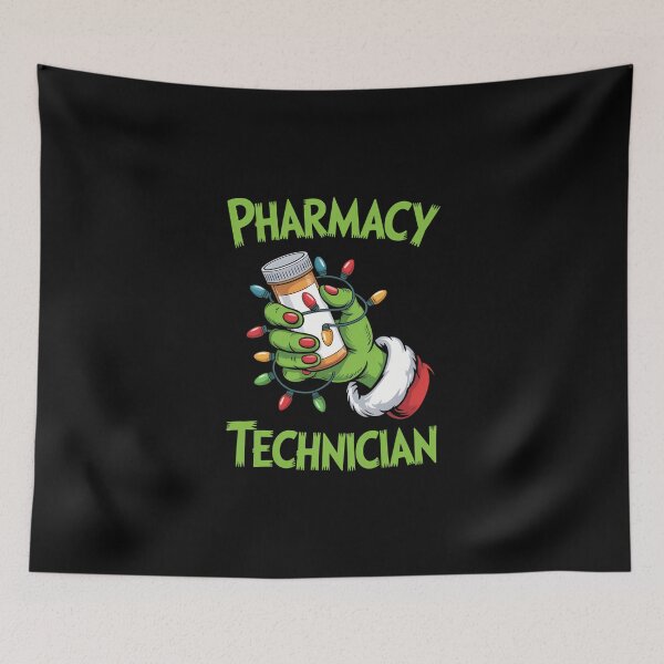 Item preview, Pharmacy Technician Merry Christmas Nurse Xmas Funny designed and sold by DeadlockCrew.