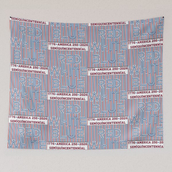 Item preview, America 250 Semiquincentennial Retro RED WHITE BLUE  designed and sold by DopeTeezCompany.
