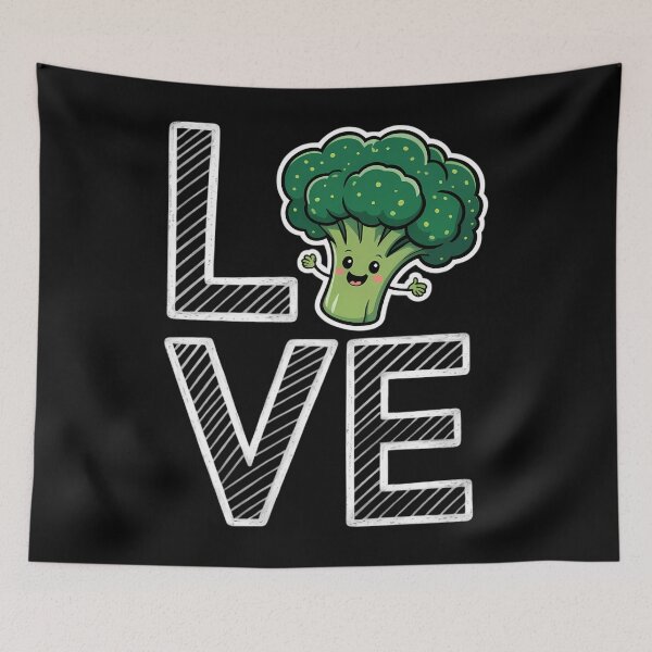 Item preview, Broccoli Love - Broccoli Broccoli Lover designed and sold by PunkNation-Arts.