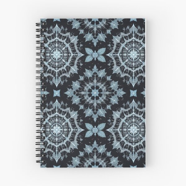 Item preview, Intricate Blue Floral Mandala Pattern designed and sold by InezPhotography.