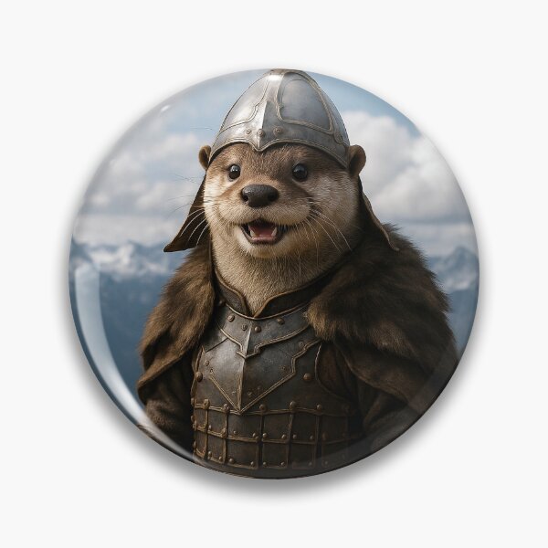 Item preview, Genghis Khan Otter on a Mountaintop designed and sold by Tridentulus.