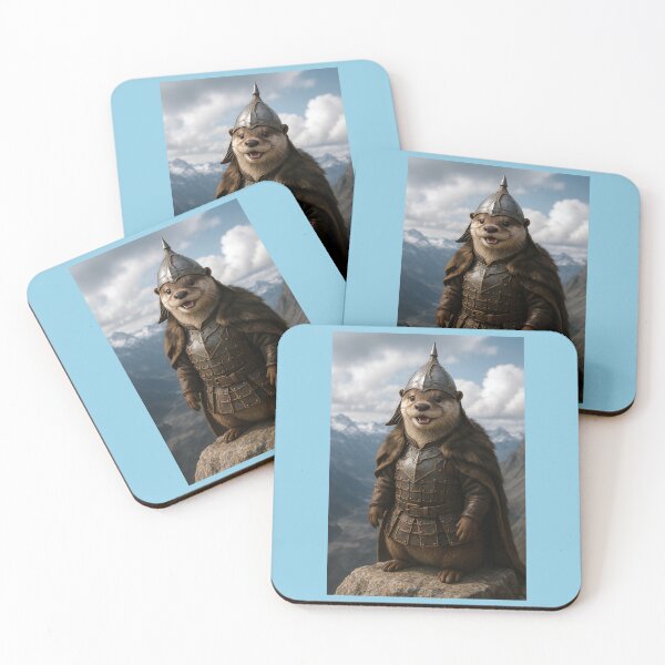 Item preview, Genghis Khan Otter on a Mountaintop designed and sold by Tridentulus.