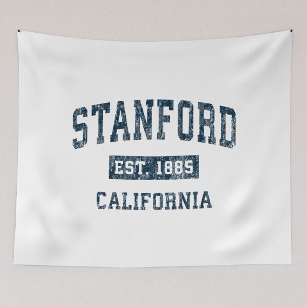 Item preview, Stanford California CA Vintage Sports Design Navy Print Classic T-Shirt designed and sold by RyanJosephBer.