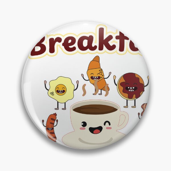 Item preview, Happy Breakfast Squad – Cute Kawaii Coffee, Bacon & Egg Friends designed and sold by Fanatic Nerd.