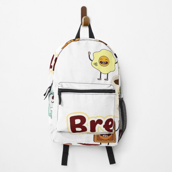 Item preview, Happy Breakfast Squad – Cute Kawaii Coffee, Bacon & Egg Friends designed and sold by Fanatic Nerd.