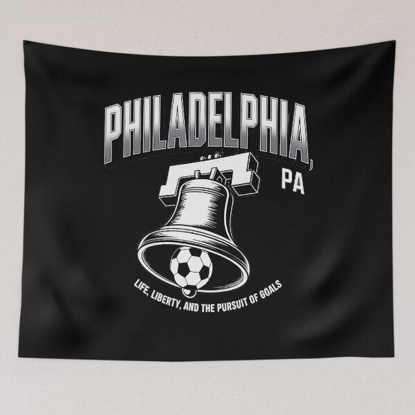 Item preview, 2026 soccer city - Philadelphia PA - soccer host city - american soccer fan - soccer supporter - red white and blue - national pride - soccer hype - soccer fan gear - soccer watch party designed and sold by JansenGS.