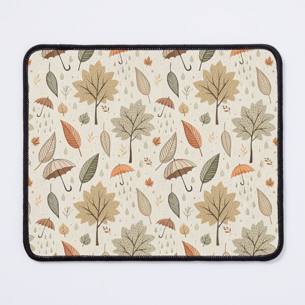 Item preview, Cute and cozy fall design with falling leaves and rain drops designed and sold by Merrylands Artshop.
