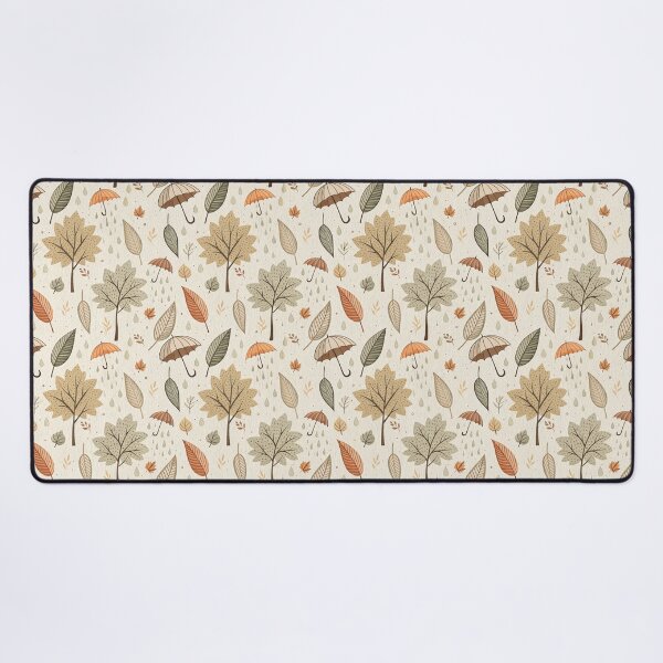 Item preview, Cute and cozy fall design with falling leaves and rain drops designed and sold by Merrylands Artshop.