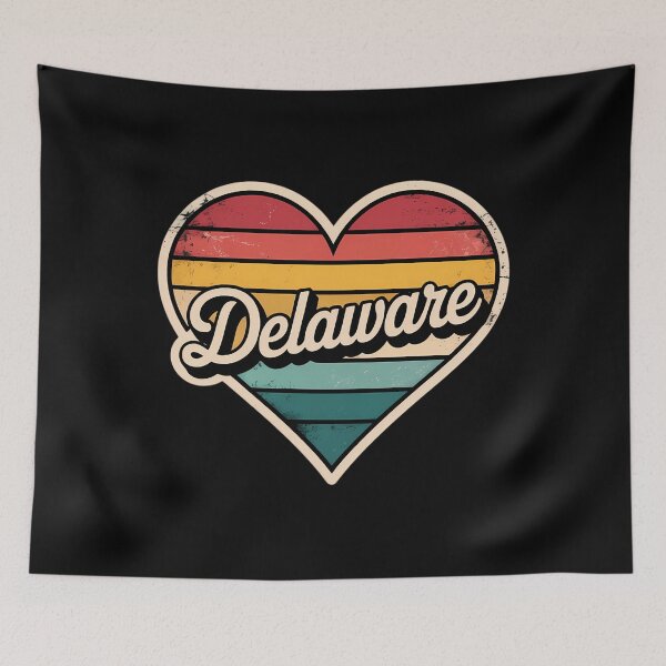 Item preview, Delaware - Heart Love Graphic designed and sold by PunkNation-Arts.