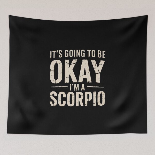 Item preview, Scorpio Funny Zodiac Sign designed and sold by DeadlockCrew.