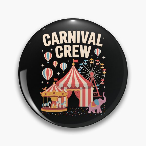 Item preview, Carnival Crew for Birthday Theme Party Matching Family designed and sold by PunkNation-Arts.