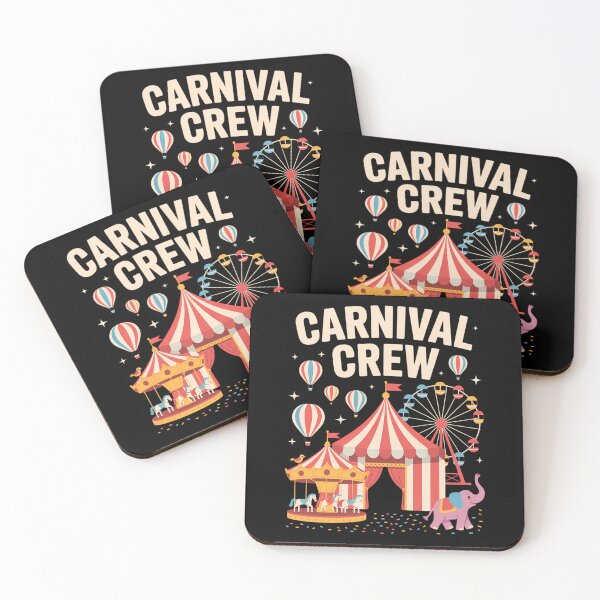 Item preview, Carnival Crew for Birthday Theme Party Matching Family designed and sold by PunkNation-Arts.