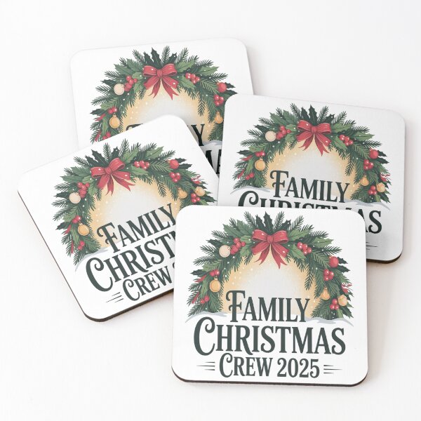 Artikelvorschau, Familie Weihnachten Crew 2025 Kinder Mädchen entworfen und verkauft von VladoZork.