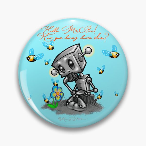 Item preview, Doodle Bots Book 1- Hi Mr. Bee! designed and sold by MetroINKbooks.