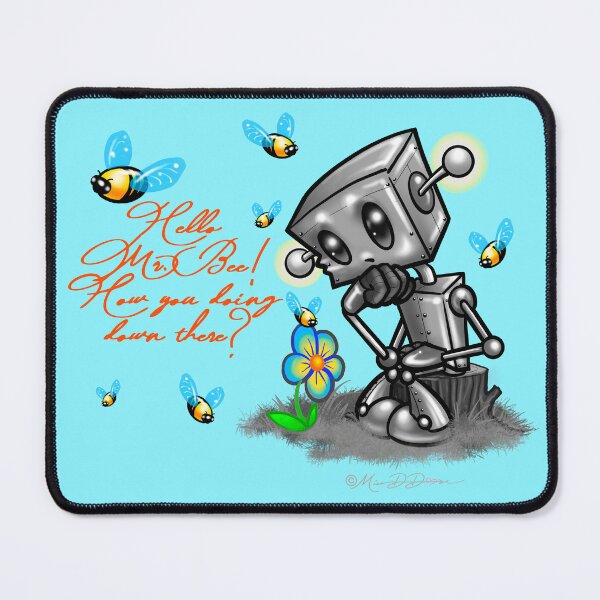 Item preview, Doodle Bots Book 1- Hi Mr. Bee! designed and sold by MetroINKbooks.