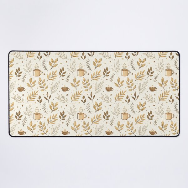 Item preview, Chic fall design with golden leaves, candles designed and sold by Merrylands Artshop.