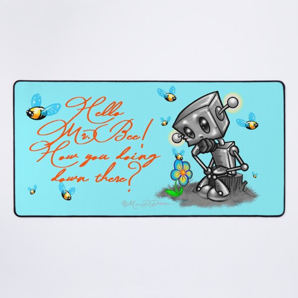 Item preview, Doodle Bots Book 1- Hi Mr. Bee! designed and sold by MetroINKbooks.