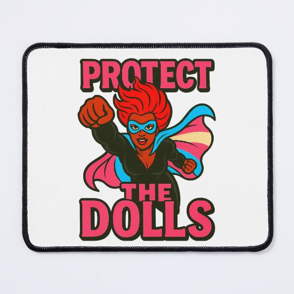 Item preview, Protect the Dolls Superhero designed and sold by JETSETPRIDE.
