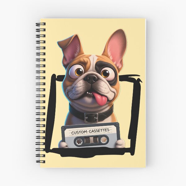 Item preview, Custom Cassettes Pug Puppy Dog Retro Cassette Tape designed and sold by WHITE FLAME PRINTS.