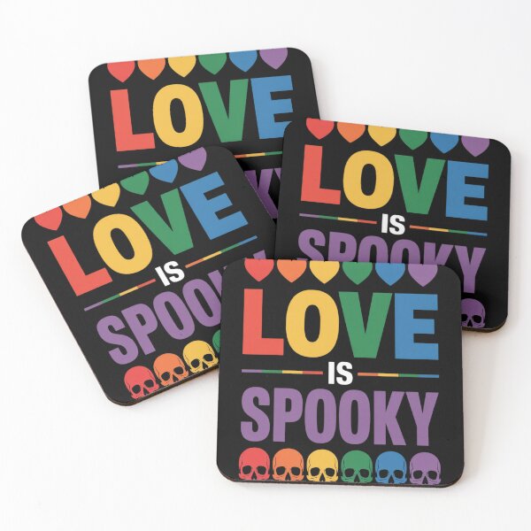 Item preview, Halloween Love is Spooky  LGBTQ Pride Clothing Spooky Season designed and sold by VladoZork.