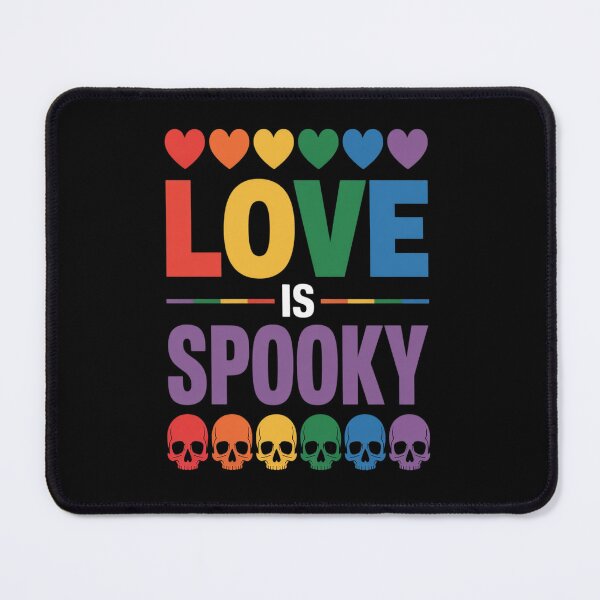 Item preview, Halloween Love is Spooky LGBTQ Pride Clothing Spooky Season designed and sold by VladoZork.