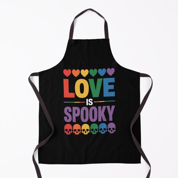 Item preview, Halloween Love is Spooky LGBTQ Pride Clothing Spooky Season designed and sold by VladoZork.