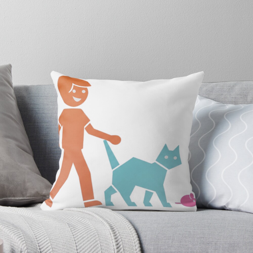 Item preview, Throw Pillow designed and sold by MRMDesign90.