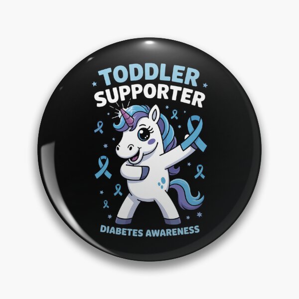 Artikelvorschau, Support Squad Diabetes Awareness Einhorn T1D Typ 1 entworfen und verkauft von blueyeeti.