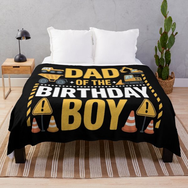 Item preview, Dad of the Birthday Boy Excavator Construction Truck designed and sold by TyraYoung.