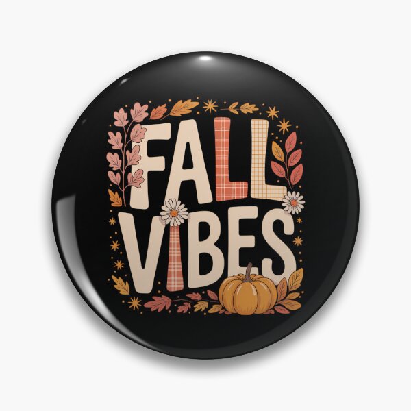 Item preview, Fall Vibes Autumn Pumpkin Leaves Fall Thanksgiving designed and sold by HellD3vil-Art.