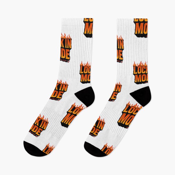 Item preview, Lock In Mode Flame Motivation Design designed and sold by natalygattamelati.