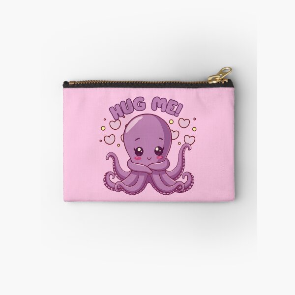 Item preview, Cute Octopus "Hug Me" – Kawaii Sea Creature with Hearts designed and sold by Ivy-Triggs.