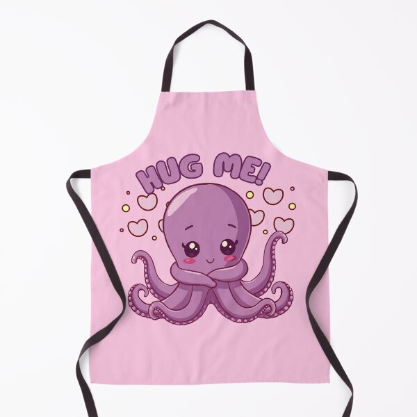 Item preview, Cute Octopus "Hug Me" – Kawaii Sea Creature with Hearts designed and sold by Ivy-Triggs.