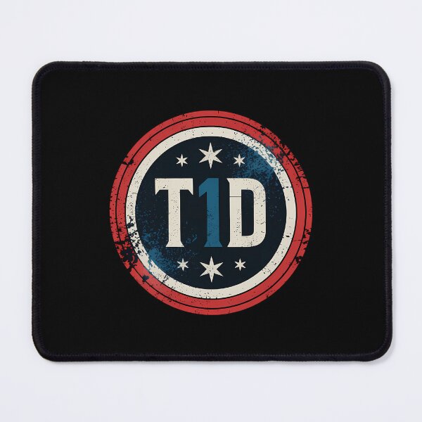 Item preview, T1D Diabetic Type 1 Diabetes Awareness designed and sold by blueyeeti.