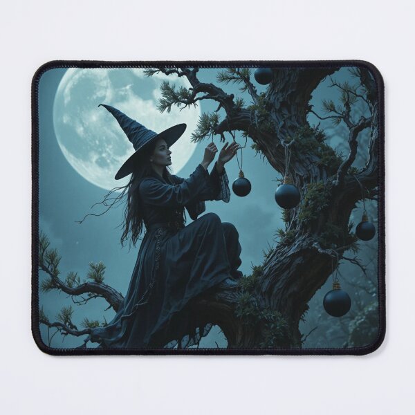 Item preview, Witch in a Moonlit Tree Gothic designed and sold by InezPhotography.