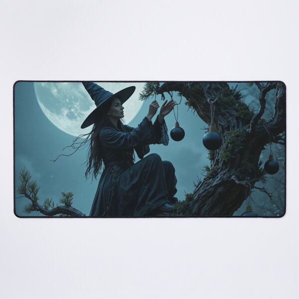Item preview, Witch in a Moonlit Tree Gothic designed and sold by InezPhotography.