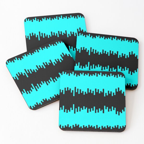 Item preview, Black and cyan signal designed and sold by Gargotaire.