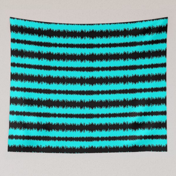 Item preview, Black and cyan signal designed and sold by Gargotaire.