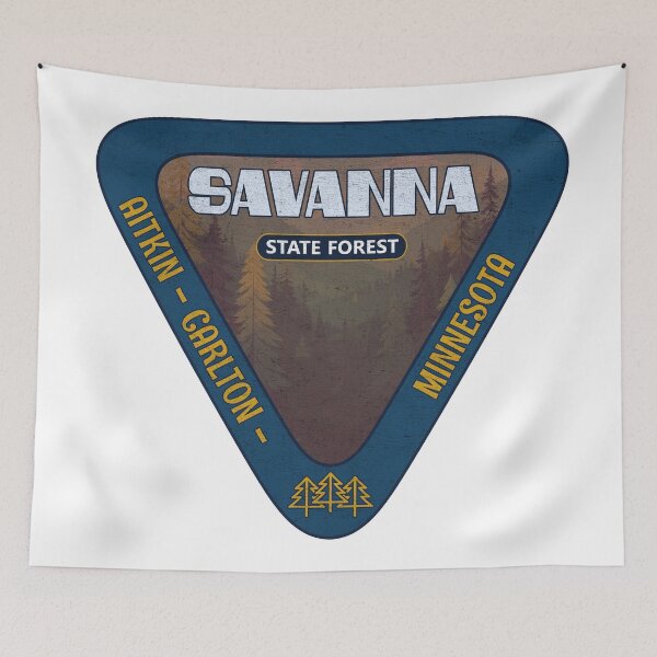 Item preview, Savanna State Forest, Aitkin - Carlton - Itasca - St. Louis, Minnesota, Forest Design designed and sold by Wanderful-roads.